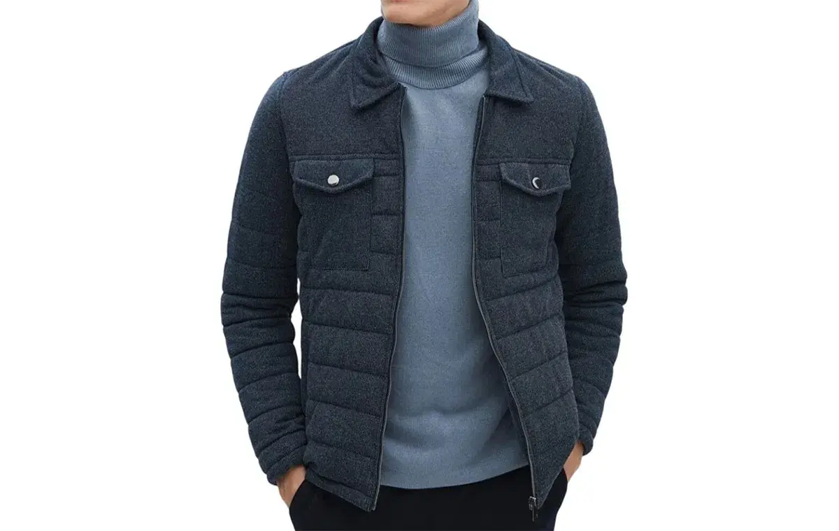 کاپشن مردانه ال‌سی‌وایکیکی مدل اسلیم افکت پرورز