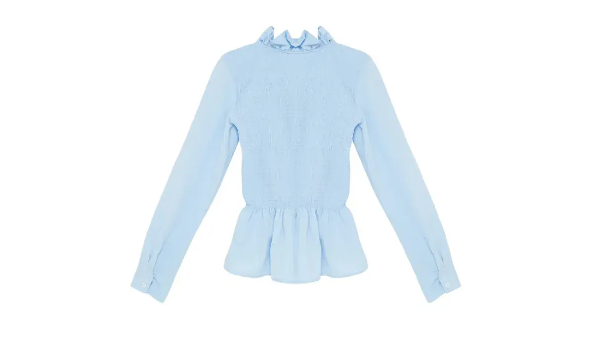 بلوز آستین بلند یقه گرد زنانه ترندیول مدل 812235574