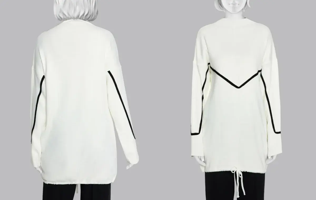 تونیک آستین بلند زنانه ترندیول مدل 131992532