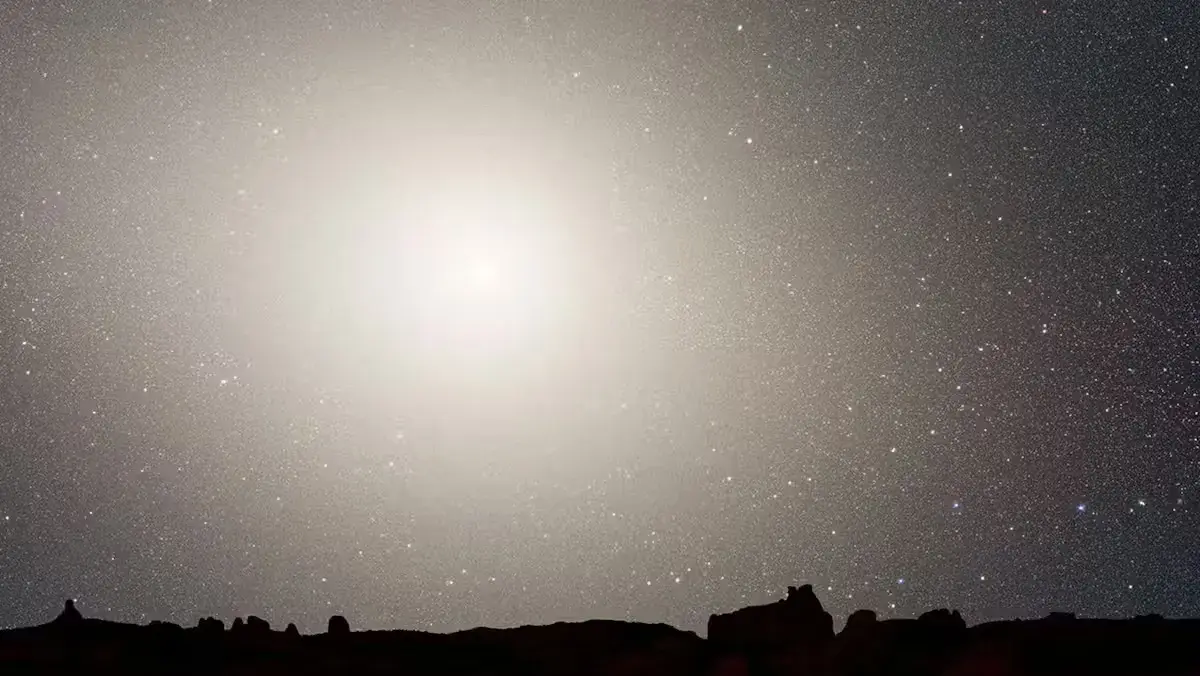 پس از توقف تشکیل ستاره و ادغام کهکشان‌ها در کهکشان‌های بیضوی عظیم، ممکن است بر اثر انبساط کیهان، مشاهده‌ی کهکشان‌های دیگر غیرممکن شود. برای تریلیون‌ها سال، ممکن است چنین چیزی منظره‌ی بدون تغییر آسمان شب باشد: یک کهکشان بیضوی سرخ‌گرای تنها.