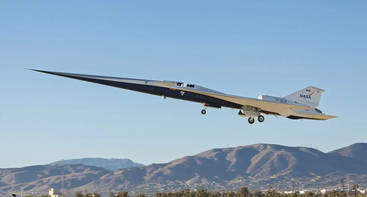 نخستین پرواز X-59