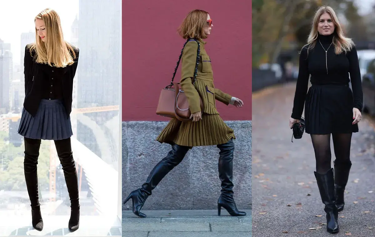 استایل دخترانه با دامن