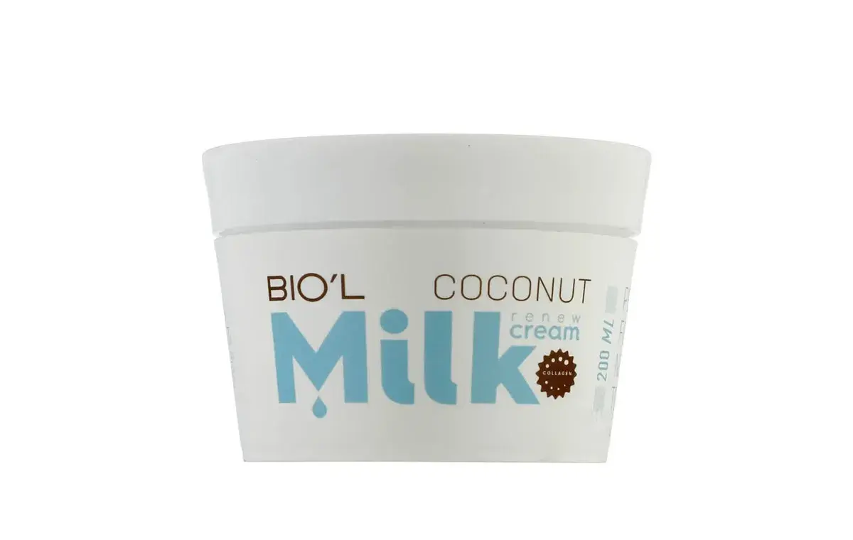 کرم نرم‌کننده و مرطوب‌کننده دست و صورت بیول با رایحه نارگیل و شیر