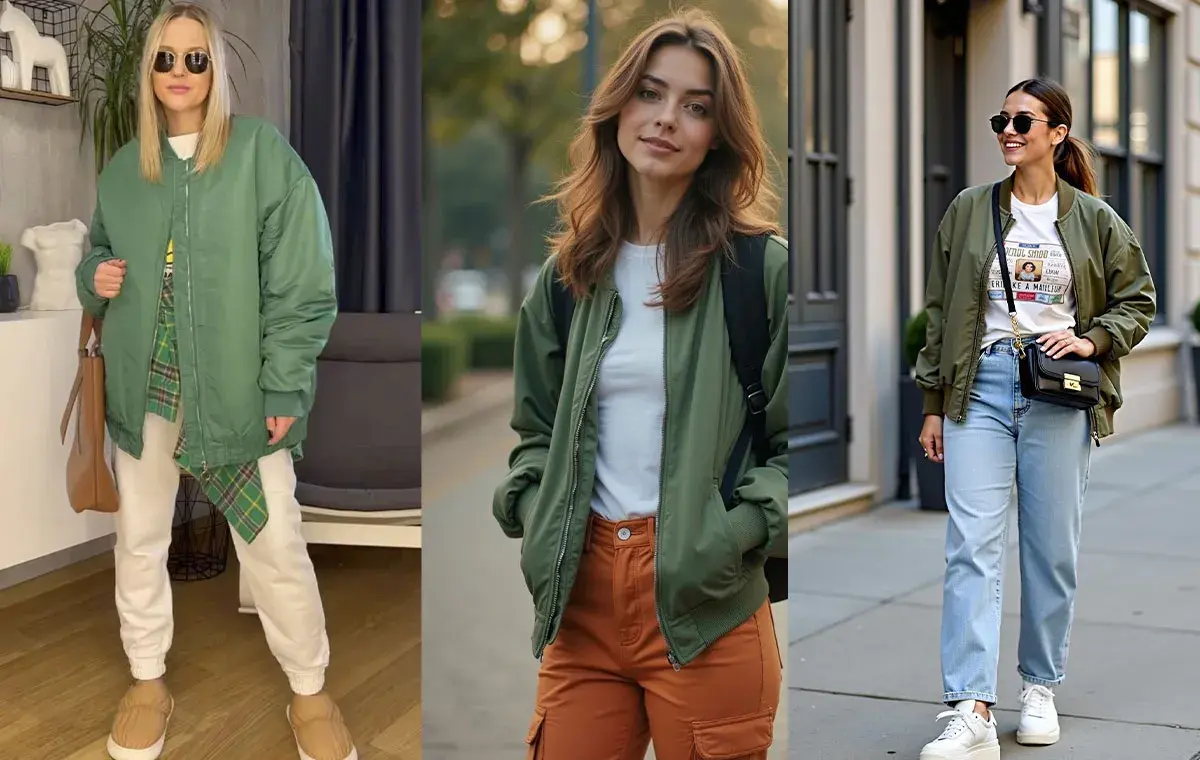 بامبر جکت، مدل لباس پاییزه زنانه جدید