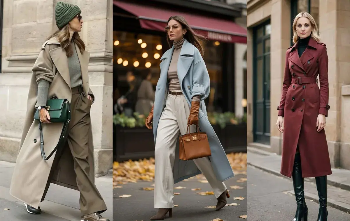 ترنچ کت، مدل لباس پاییزی جدید