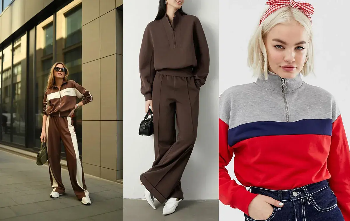 پلیورهای یقه‌اسکی یا نیم‌زیپ