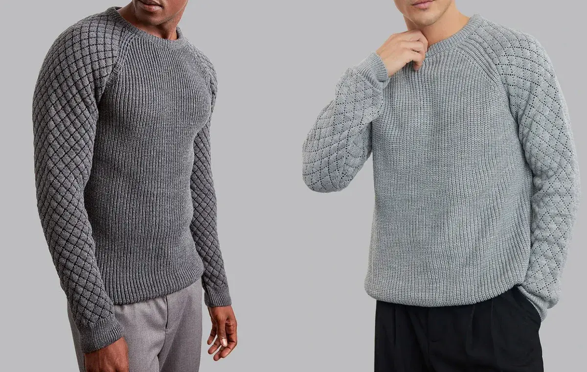 پلیور یقه‌گرد مردانه ترندیول مدل 31668745