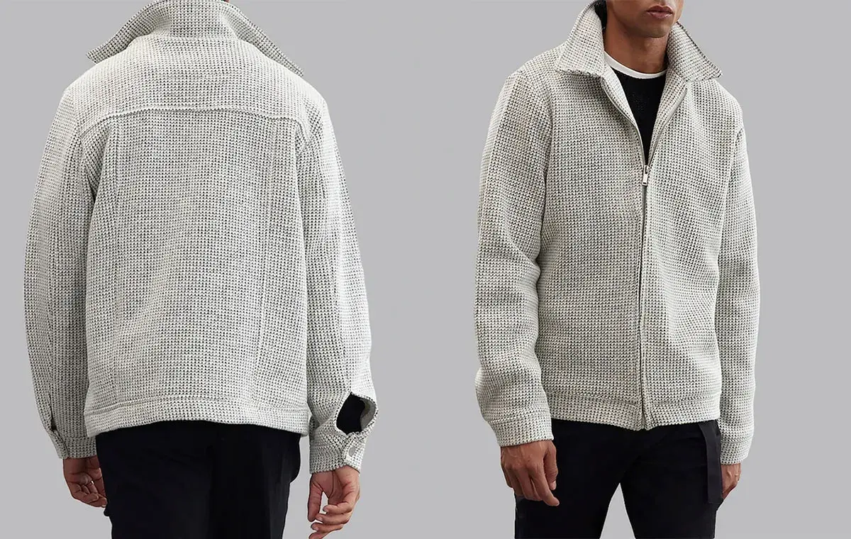 کت پاییزه مردانه ترندیول مدل 841062573 با رنگ طوسی