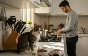 راهنمای خرید غذای گربه خانگی