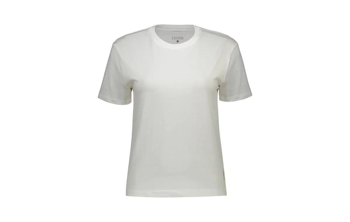 تی شرت آستین کوتاه زنانه ایزی رنگ سفید در بلک فرایدی لباس زنانه