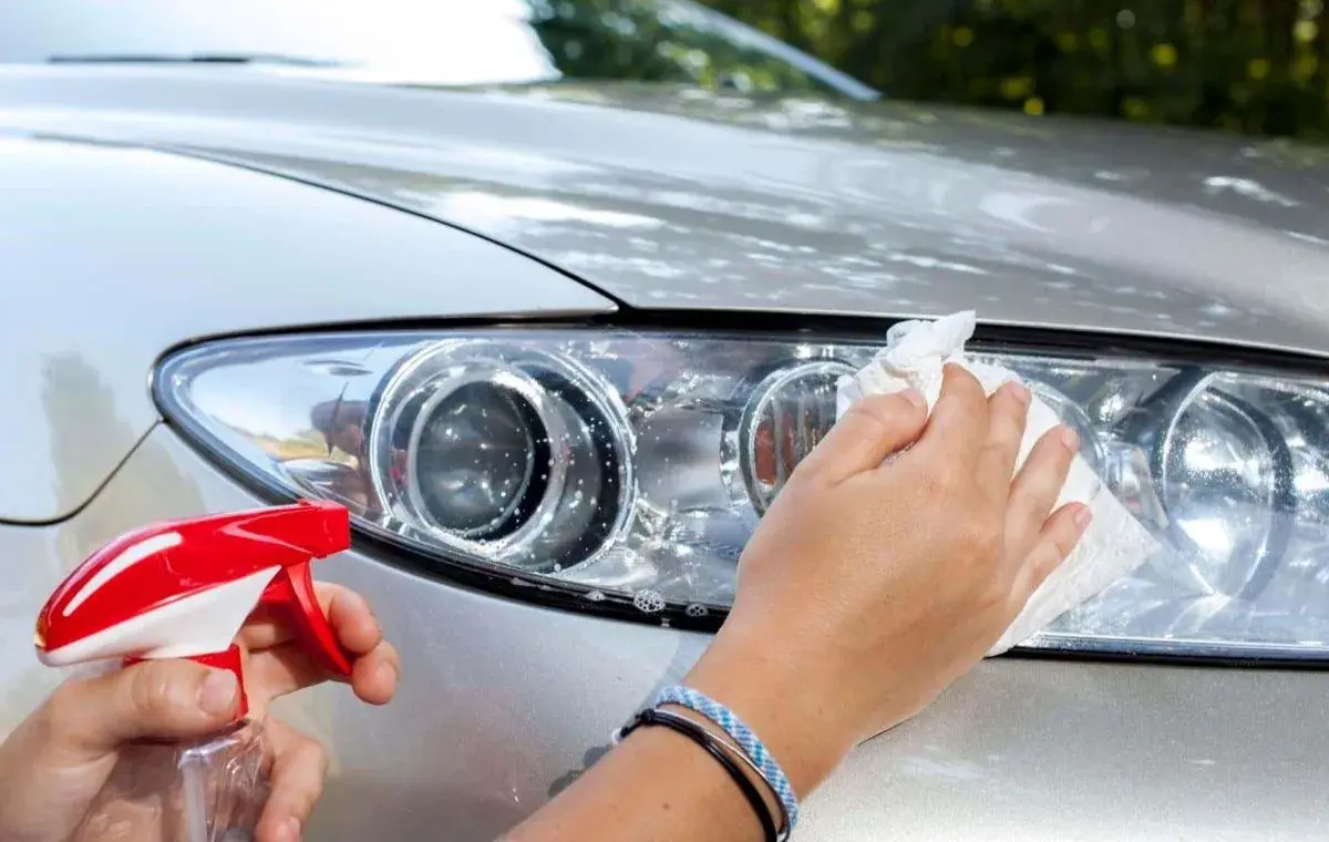 رفع کدری چراغ ماشین