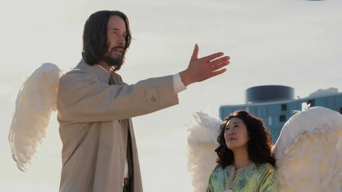 کیانو ریوز و ساندرا اوه