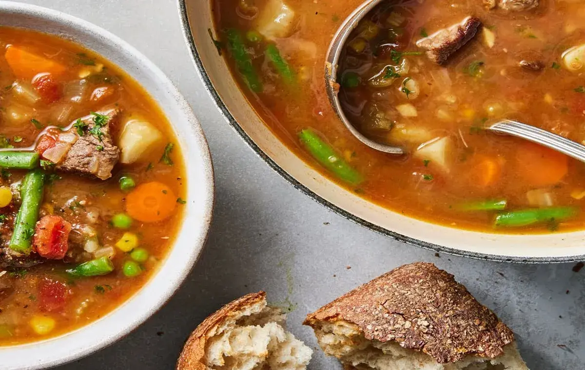 طرز تهیه سوپ ماهیچه