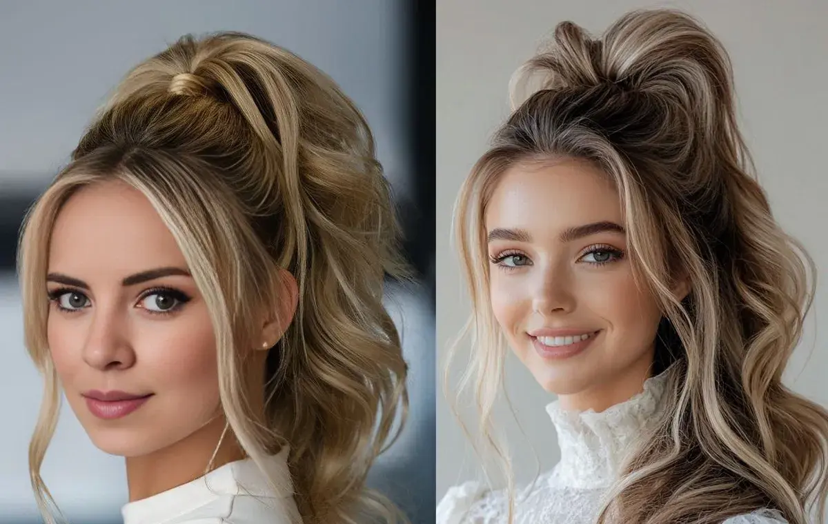 مدل مو دم اسبی عروس