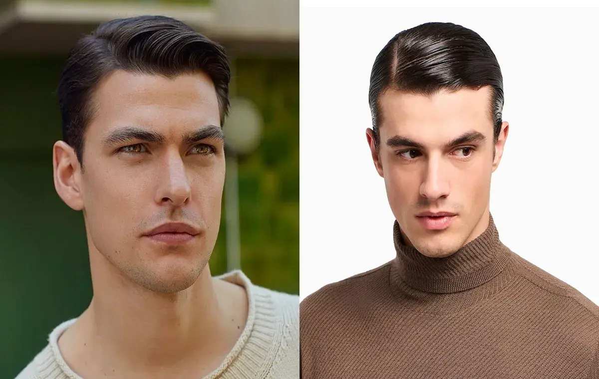 مدل مو ساید پارت خیس