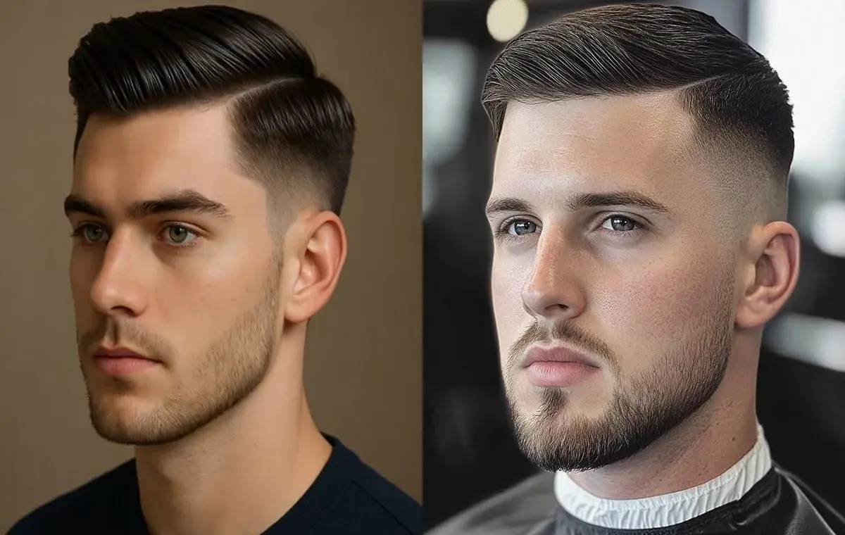 مدل مو ساید پارت های فید