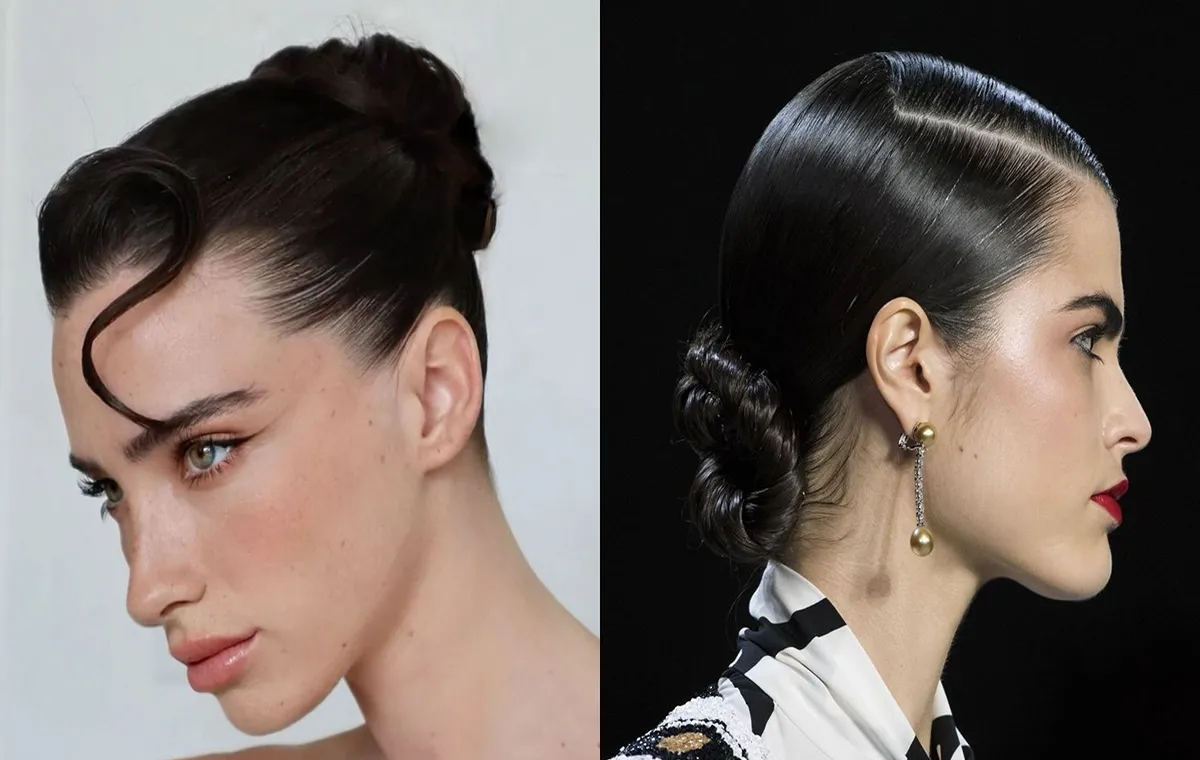 مدل مو خیس گوجهای دخترانه