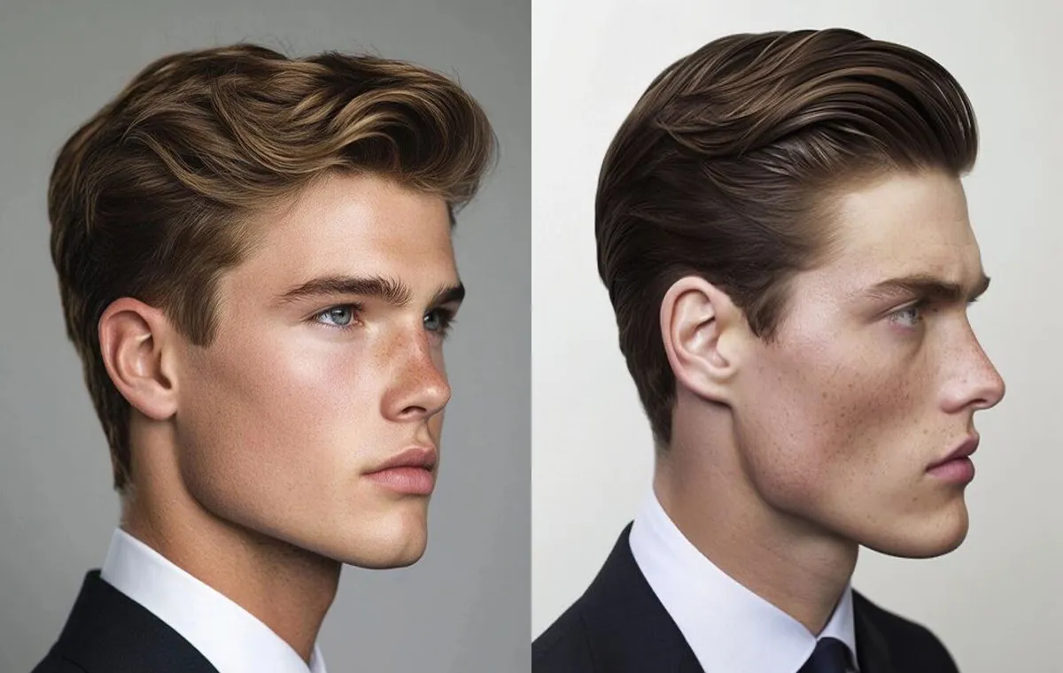 مدل مو اولد مانی خیس مردانه