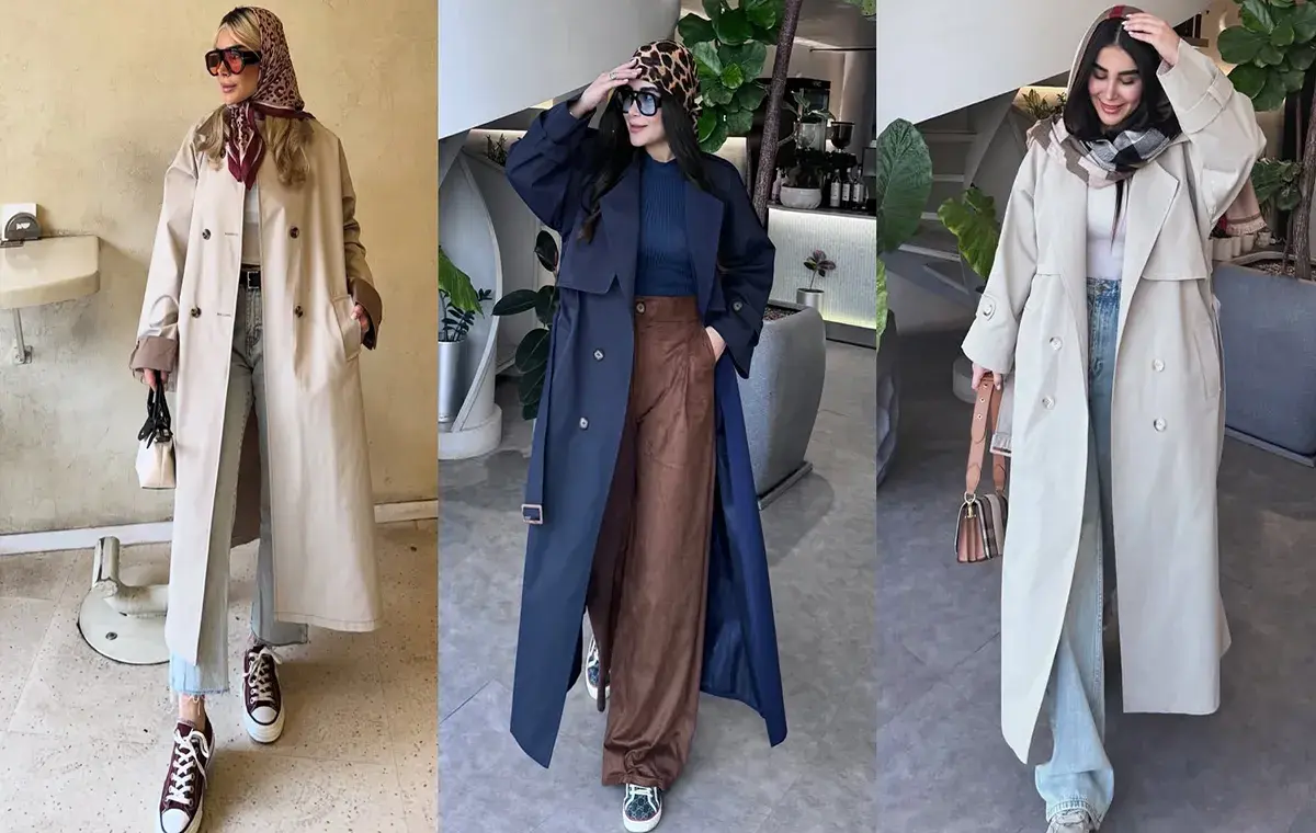 مدل پالتو جدید زنانه بارانی