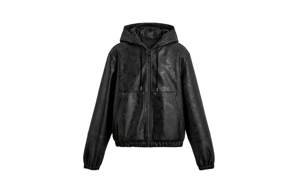 کت چرم مردانه بلک فرایدی زارا