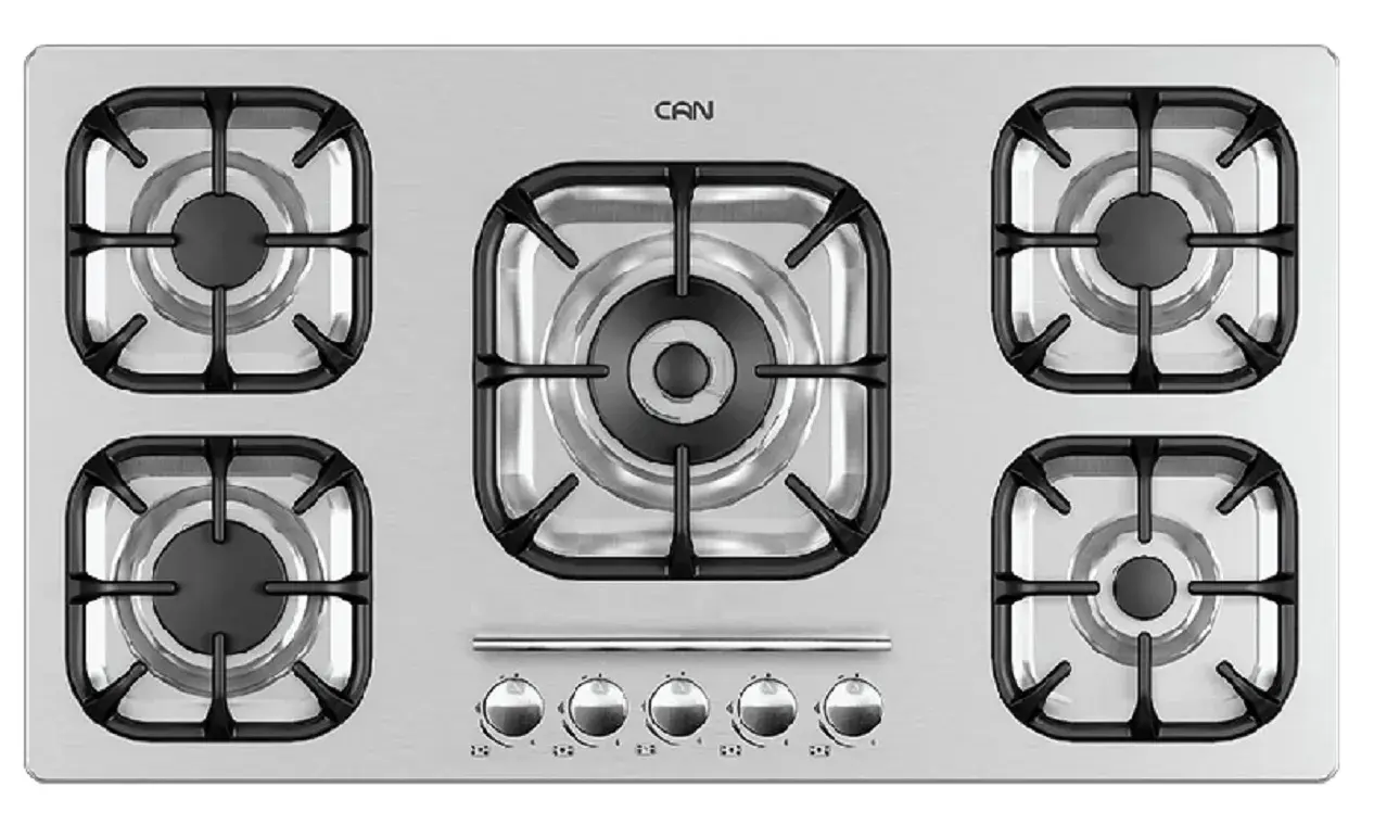 اجاق گاز صفحه‌ای 5 شعله کن مدل IS 9502