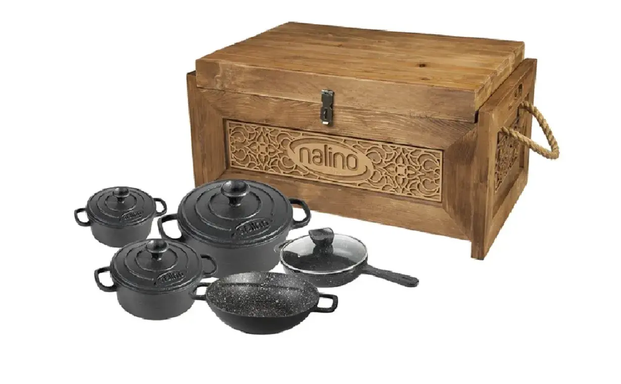 سرویس پخت و پز ۹ پارچه نالینو مدل Dio