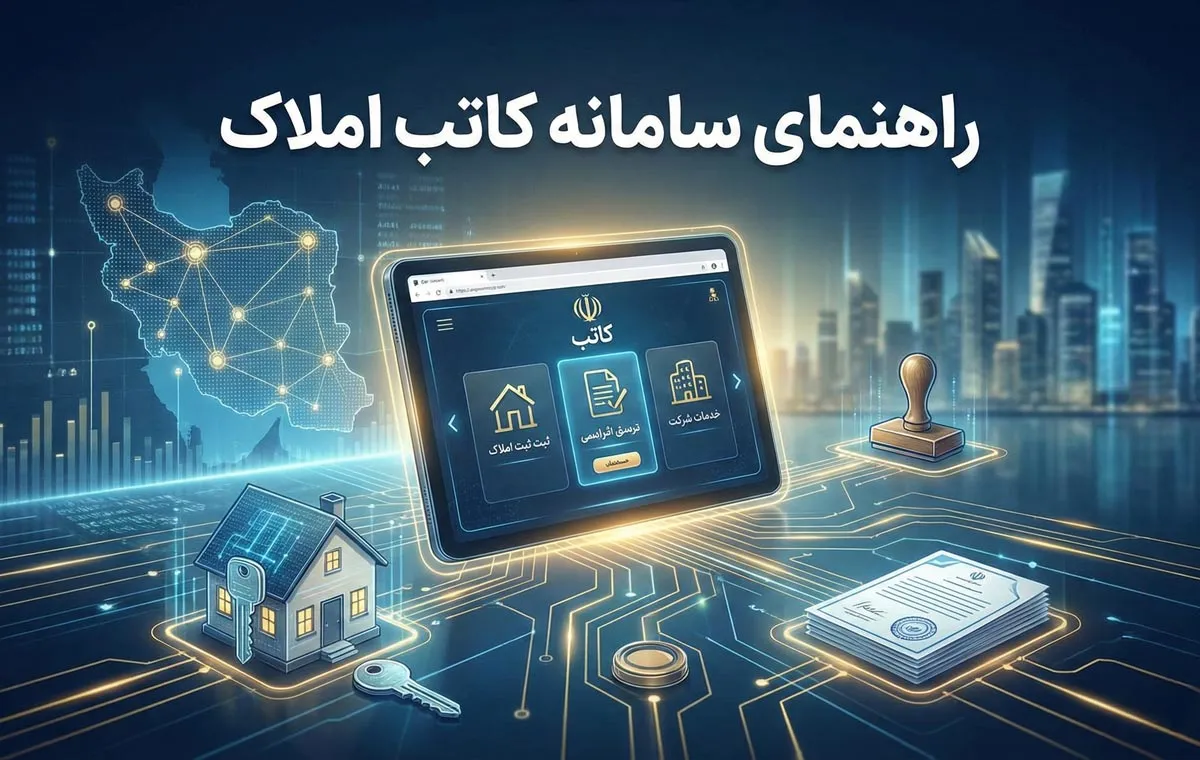 راهنمای سامانه کاتب املاک