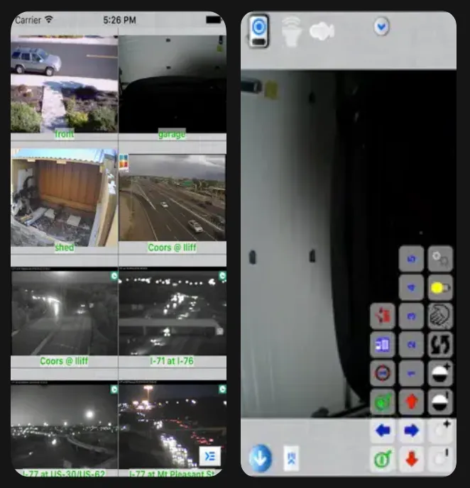 بهترین نرم افزار انتقال تصویر دوربین مداربسته روی موبایل