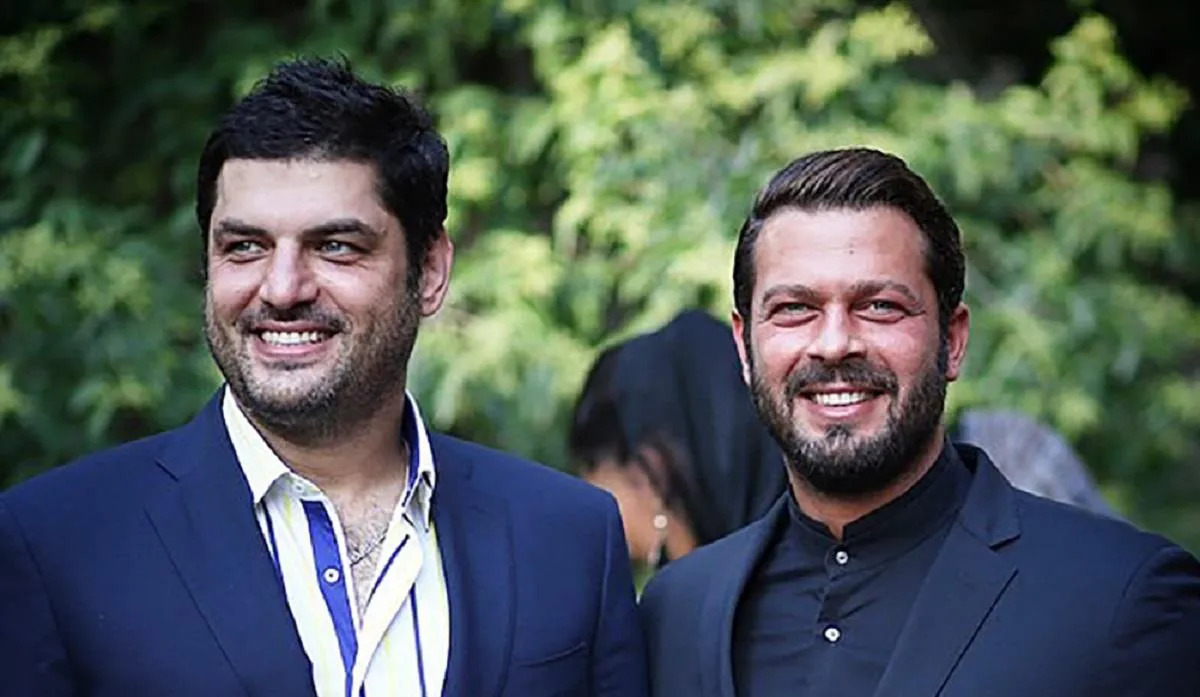 سام درخشانی و پژمان بازغی