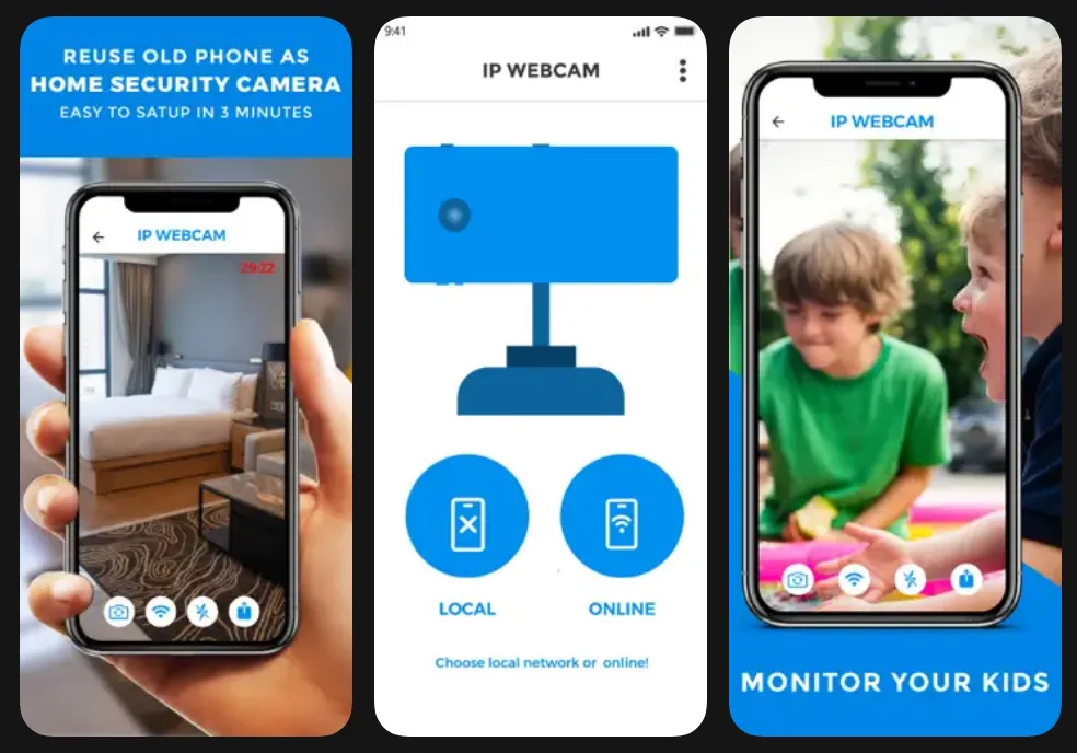 بهترین نرم افزار انتقال تصویر دوربین مداربسته روی موبایل