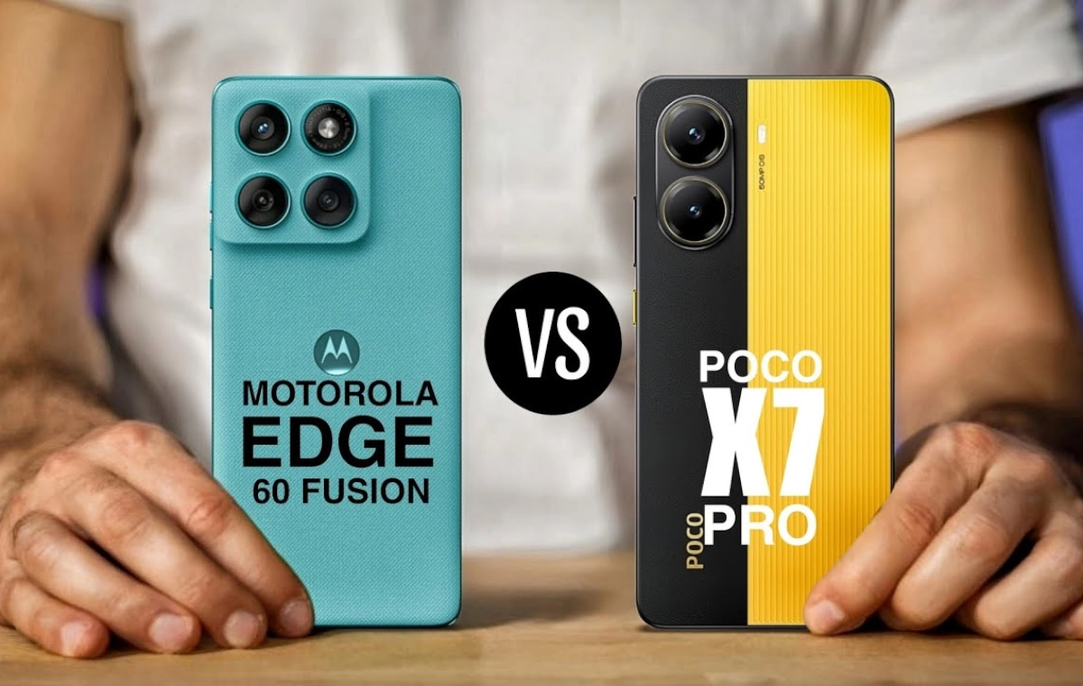 مقایسه موتورولا مدل Edge 60 Fusion با پوکو X7 پرو