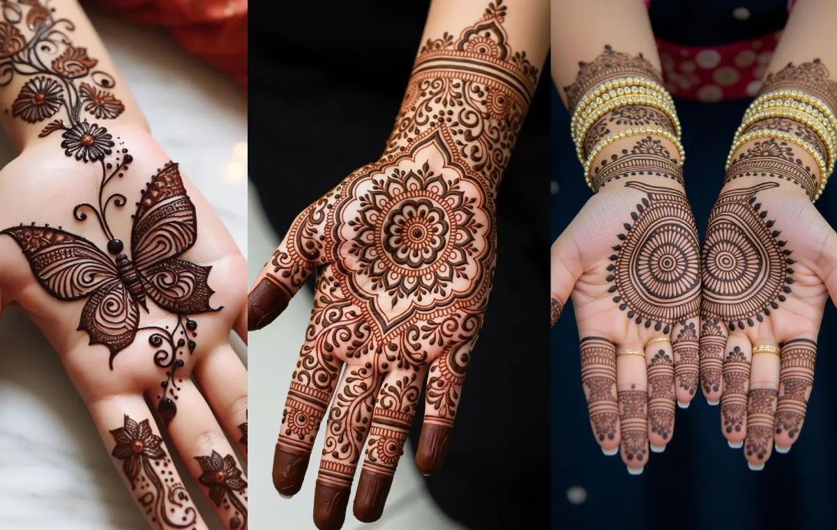 نقش حنا کف دست