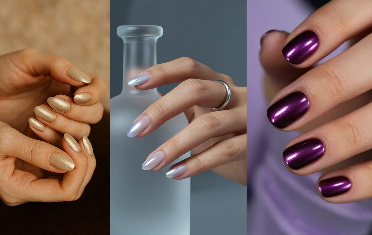 ۶۲ طرح ناخن کروم