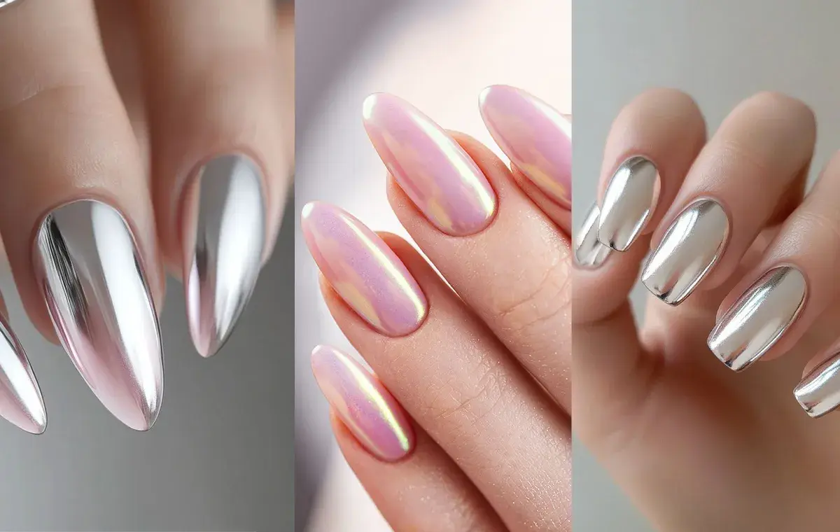 مدل ناخن آیس کروم