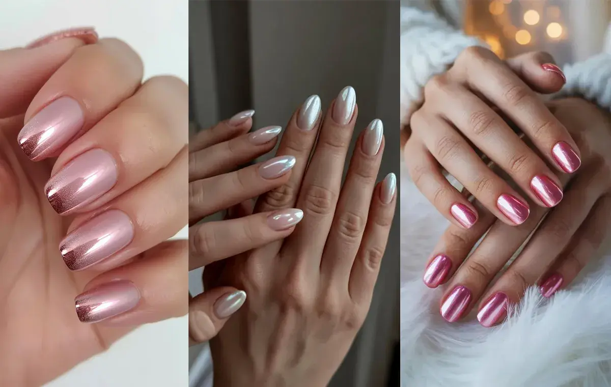 مدل ناخن دخترانه کروم