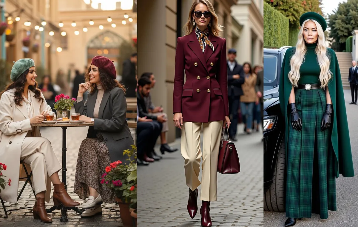 استایل کلاسیک دخترانه با حال‌وهوای هنری و آیتم‌های خاص