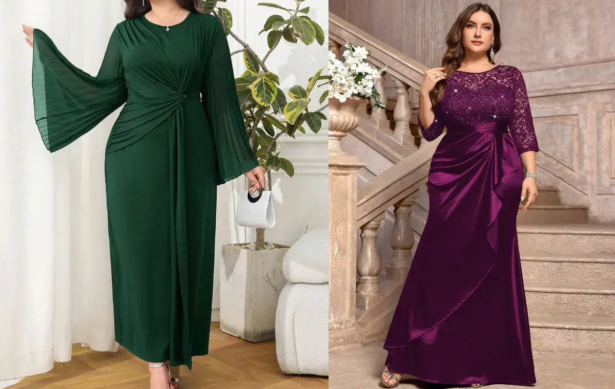 لباس مجلسی Wrap (چپ و راستی)