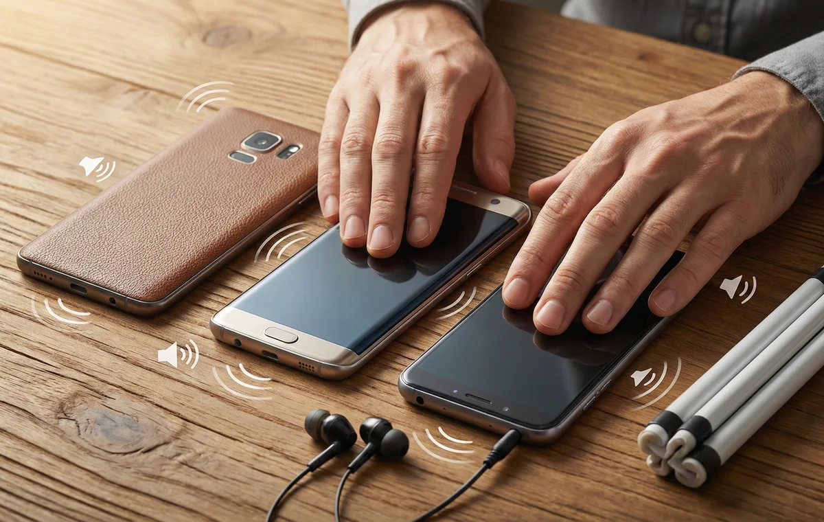 راهنمای خرید بهترین گوشی میان‌رده برای نابینایان