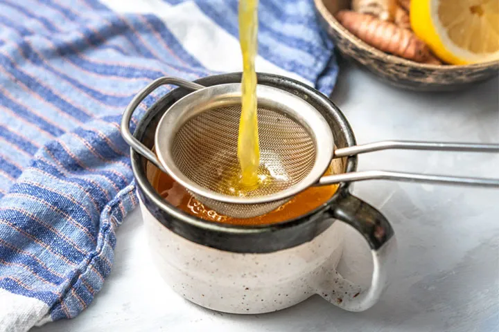 نکات طلایی در تهیه چای زردچوبه برای لاغری شکم و پهلو