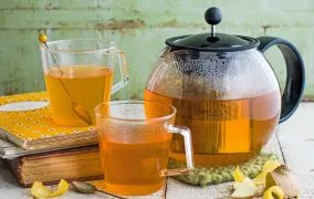 طرز تهیه چای زردچوبه برای لاغری شکم و پهلو