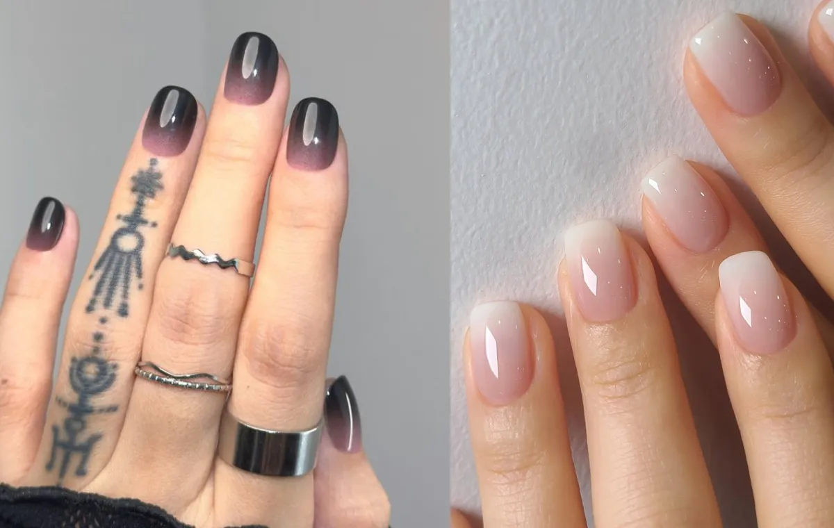 مدل ناخن ساده و کوتاه