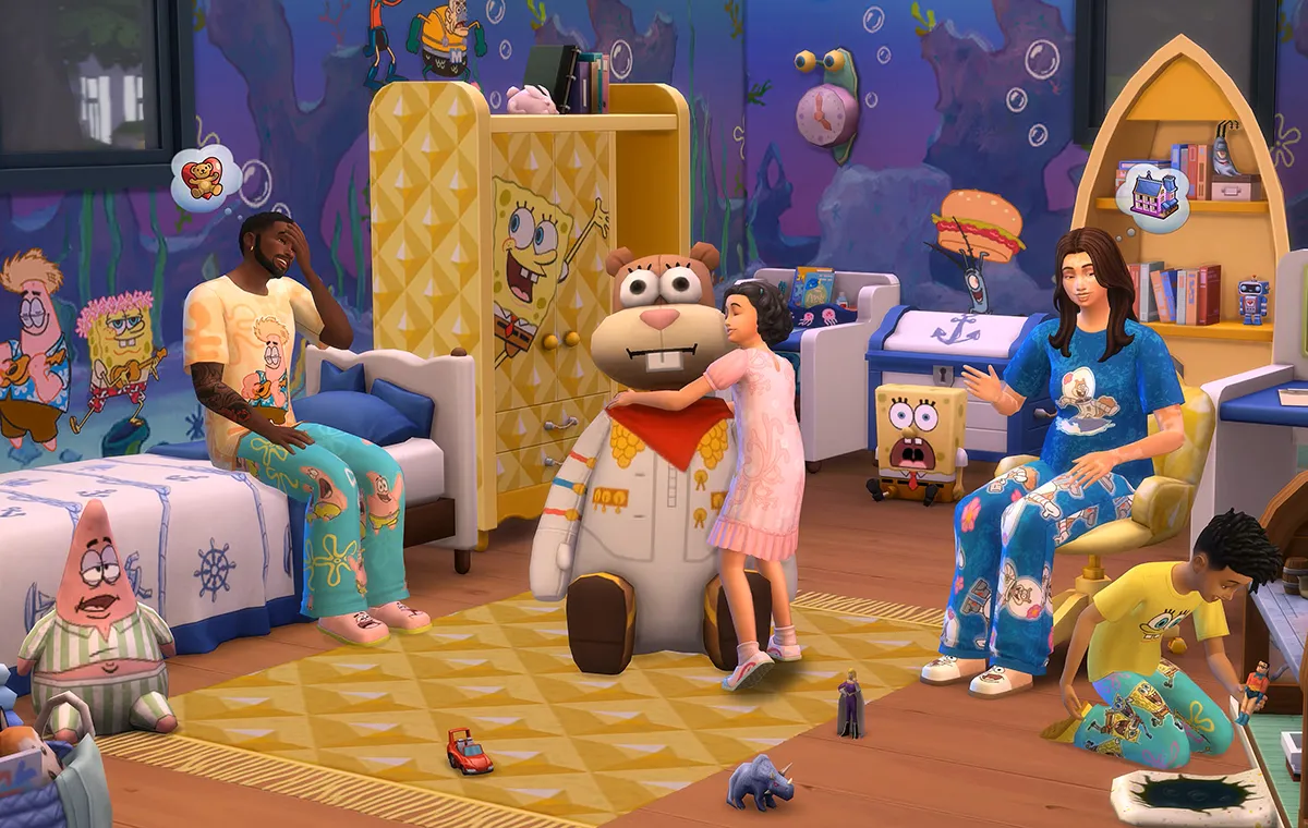 sims spongebob
