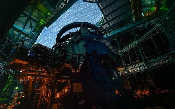 رصدخانه ورا روبین هنگام ثبت اولین عکس