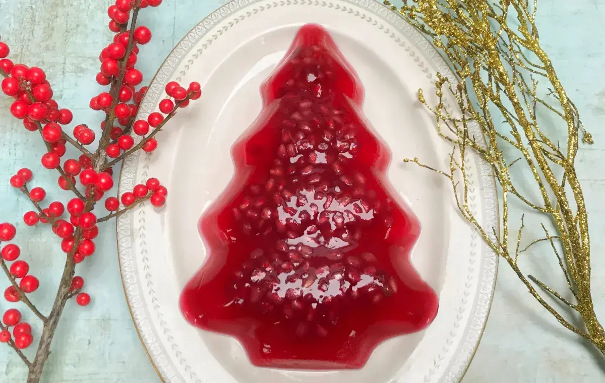 ژله انار تزیینی