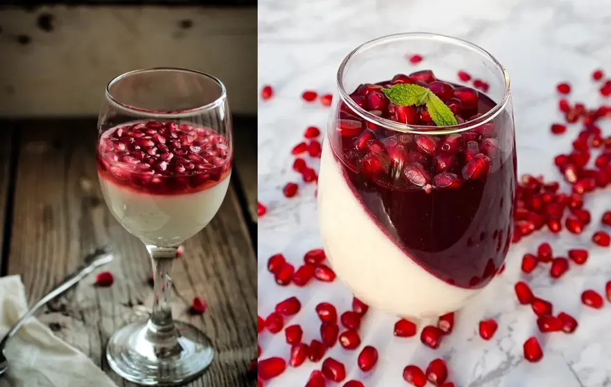 ژله لایهای در جام