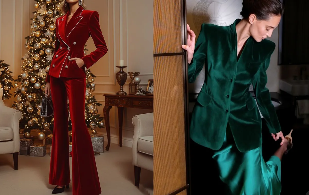 کت و دامن یا کت و شلوار یلدایی عروس