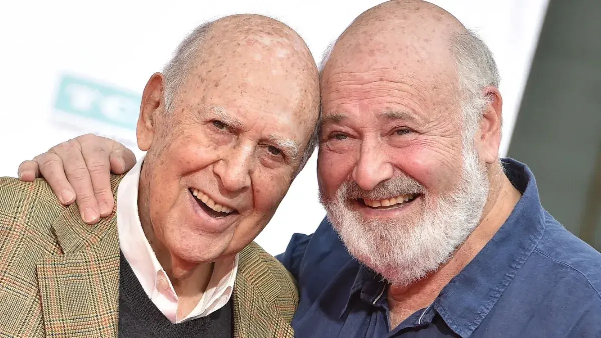 راب راینر و پدرش کارل راینر