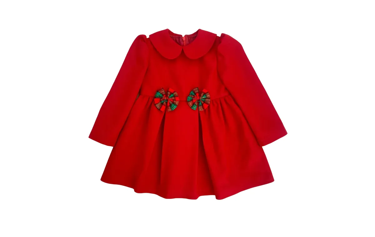 پیراهن دخترانهی مدل یلدای نارگل