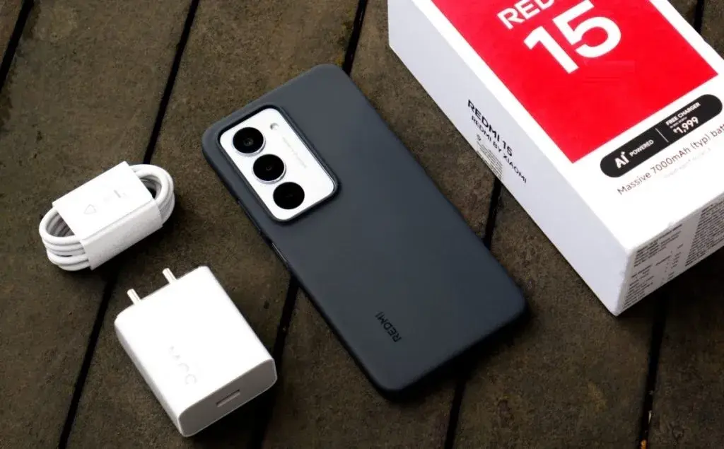 محتویات درون بسته‌بندی ردمی ۱۵