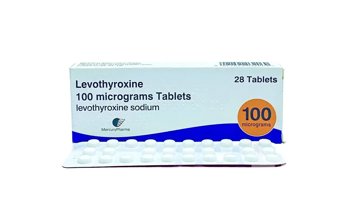 عکس قرص لووتیروکسین خارجی ۱۰۰